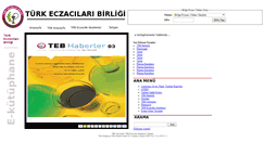 Desktop Screenshot of e-kutuphane.teb.org.tr